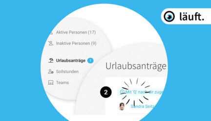 MOCO News: Bearbeitung von Urlaubsanträgen überarbeitet