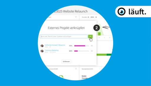 BB Moco Screenshot externes Projekt einbinden