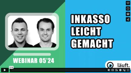 MOCO: Webinar Inkasso