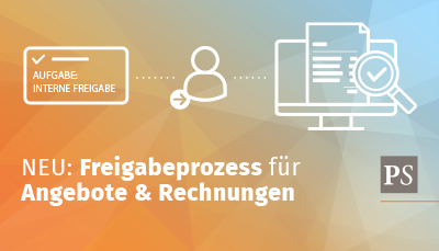 ProSonata News: Interne Freigabe der Angebote und Rechnungen