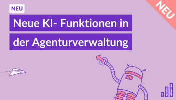 Die Agenturverwaltung News: Neue KI-Funktionen