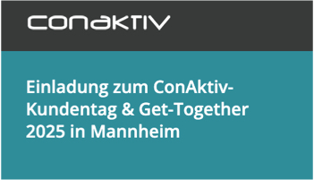 ConAktiv-Kundentag: Einladung nach Mannheim
